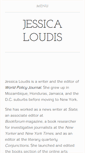Mobile Screenshot of jessicaloudis.com